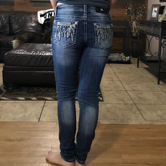 Miss Me Denim - Miss me jeans feather & arrows skinny size 27